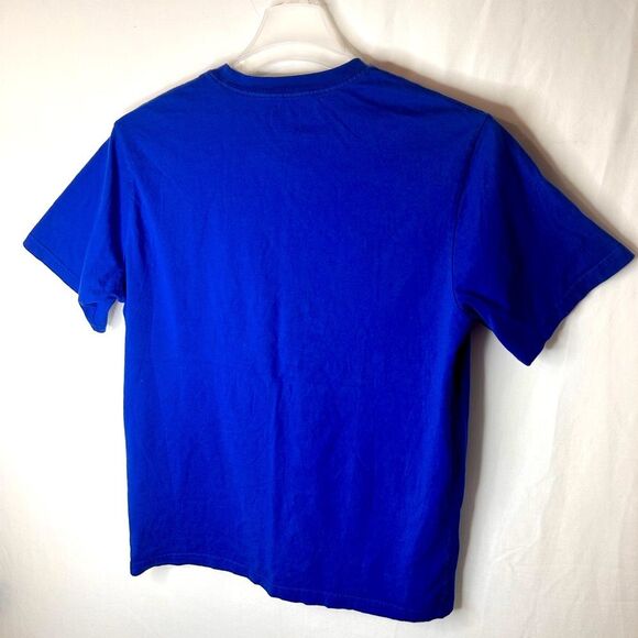 Levi's Men’s Chenille Patch Logo Royal Blue T-Shirt Tee 100% Cotton Size M - Picture 4 of 12